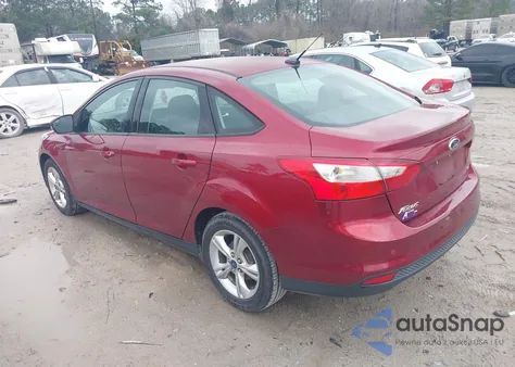 2013 Ford Focus Se from USA, damaged, VIN 1FADP3F21DL150278